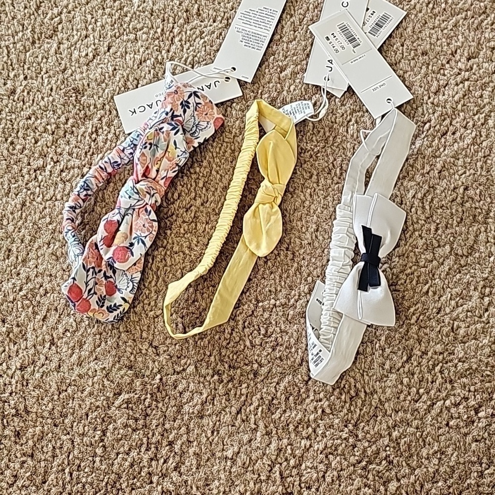 Janie and Jack Girls Headband Bundle One Size
